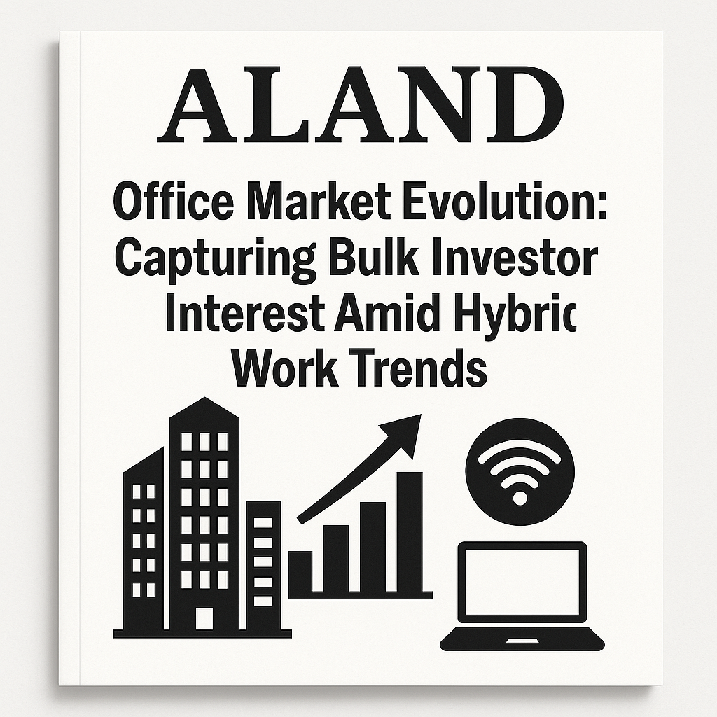 ALAND Magazine Cover - Office Market Evolution and Hybrid Work Trends